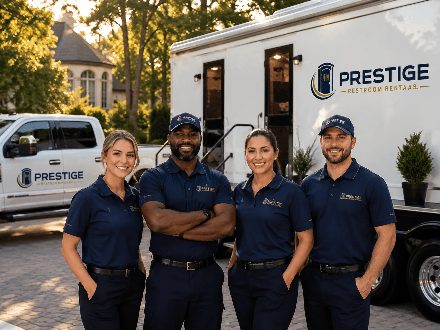 Trusted Luxury Portable Restrooms company in Laurel, IN